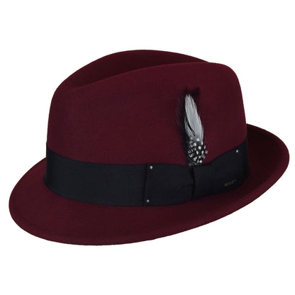 Bailey 1922 Tino Fedora - Premium Wool LiteFelt Hat