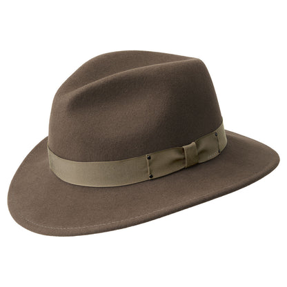 Curtis Fedora - Water Repellent & Shape Retentive LiteFelt