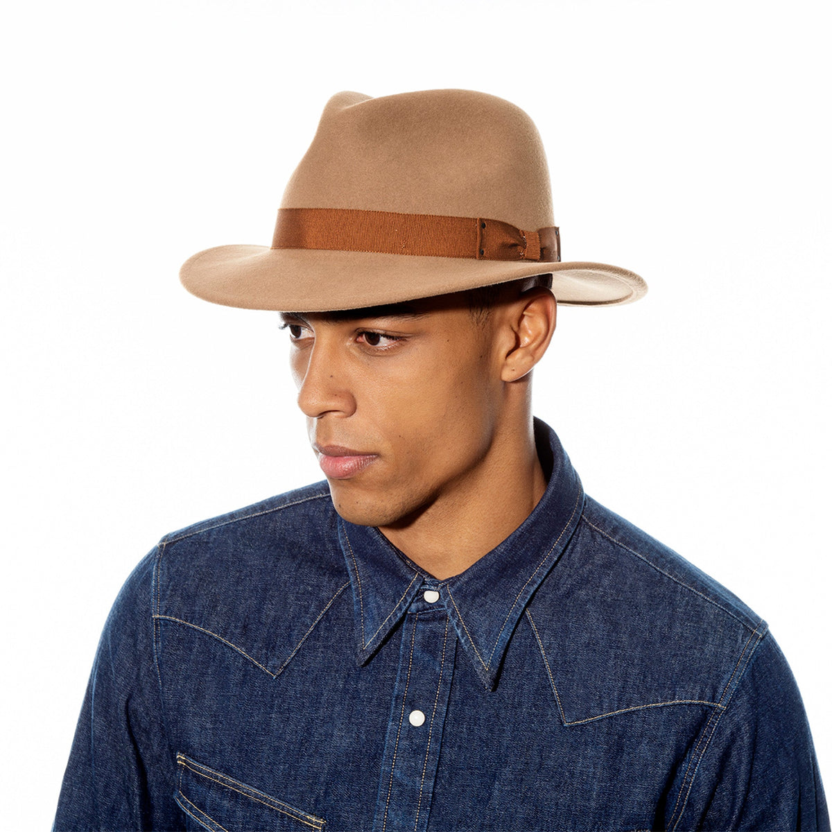 Curtis Fedora - Water Repellent & Shape Retentive LiteFelt