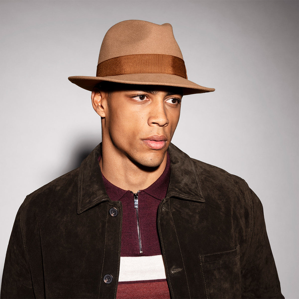 Blixen Fedora: 100% Wool LiteFelt Hat - Bailey Hats