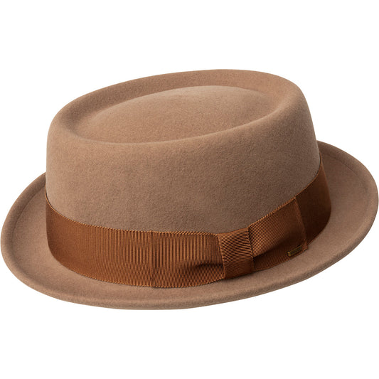 Darron Pork Pie Hat - Premium Wool LiteFelt - Bailey Hats