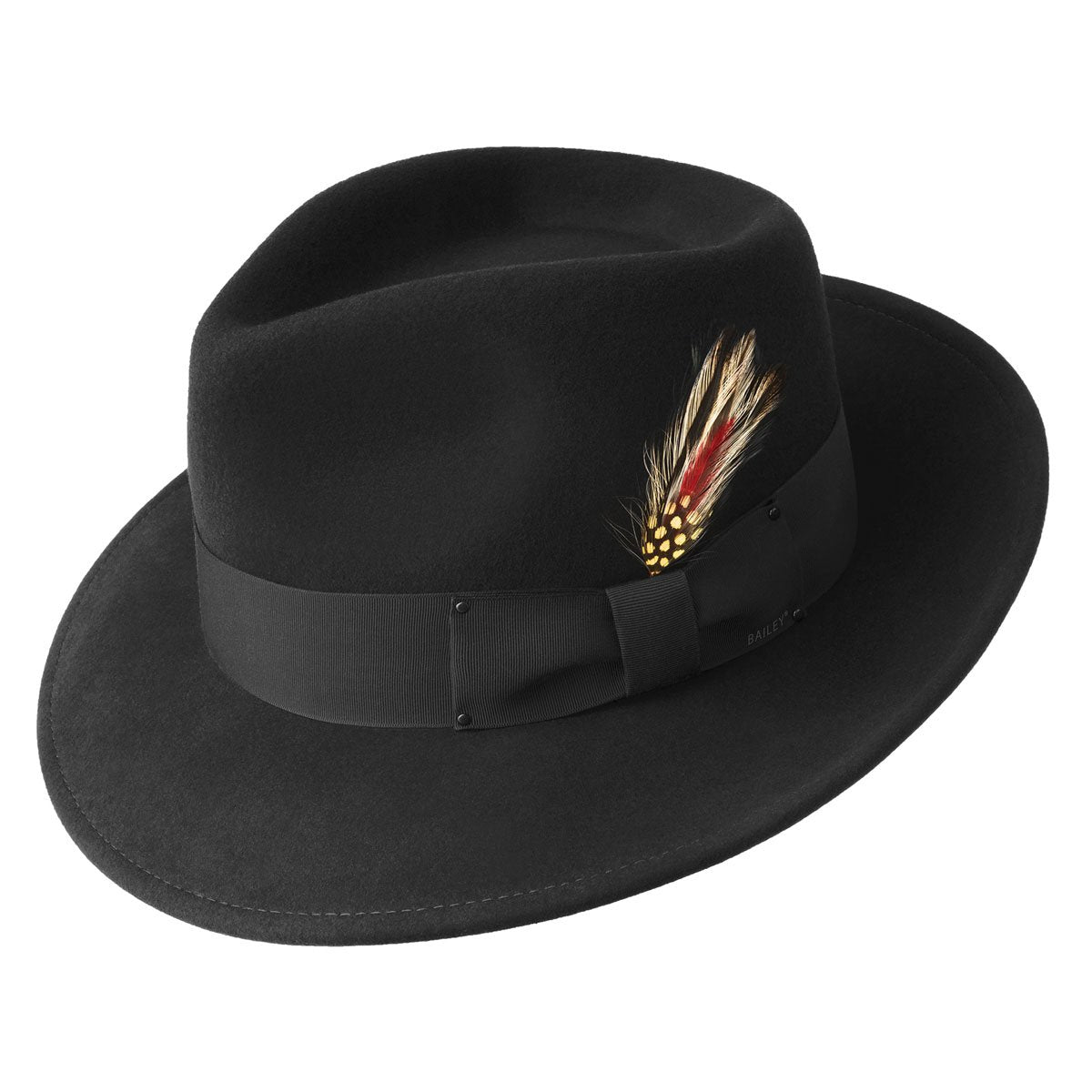 Bailey 1922 Fedora Hat - Premium 100% Wool LiteFelt