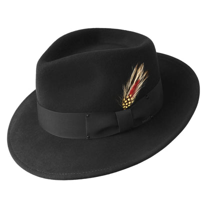 Bailey 1922 Fedora Hat - Premium 100% Wool LiteFelt
