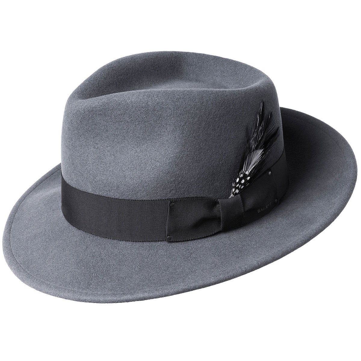 Bailey 1922 Fedora Hat - Premium 100% Wool LiteFelt