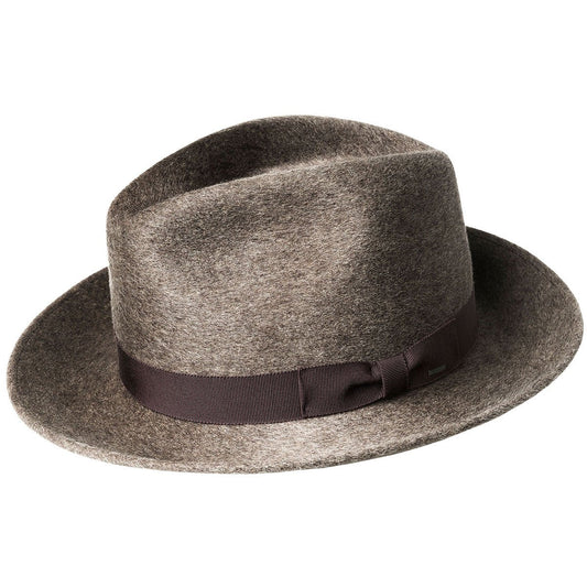 Criss Fedora Hat - Premium 100% Polished Wool Felt