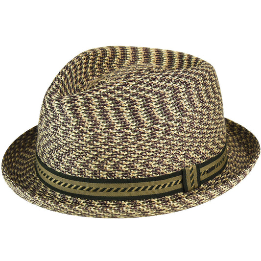 Bailey 1922 Mannes Straw Fedora - Stylish Hat for Any Event