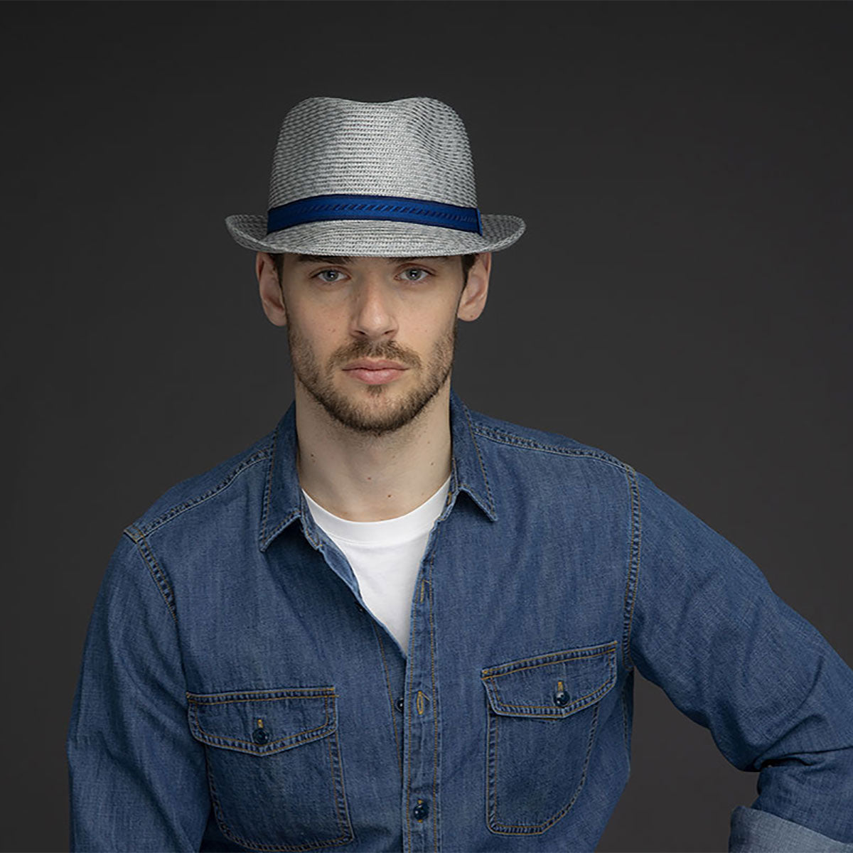 Bailey 1922 Mannes Straw Fedora - Stylish Hat for Any Event