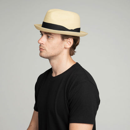 Craig Braided Fedora: Premium Milan Braid by Bailey 1922