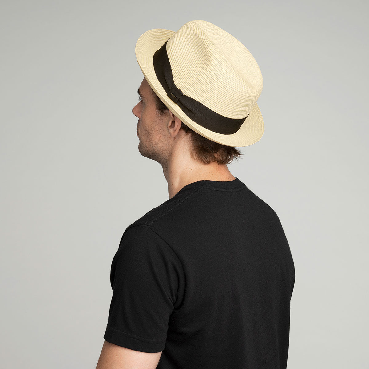 Craig Braided Fedora: Premium Milan Braid by Bailey 1922