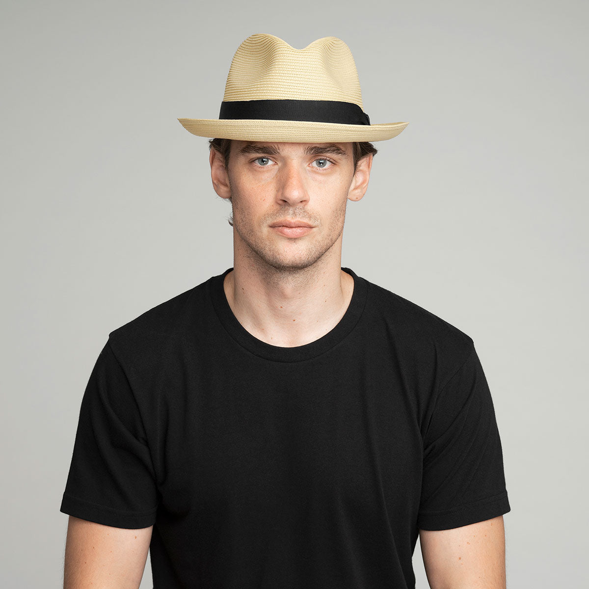 Craig Braided Fedora: Premium Milan Braid by Bailey 1922