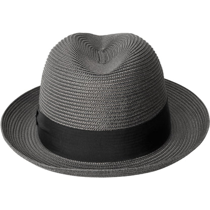 Craig Braided Fedora: Premium Milan Braid by Bailey 1922