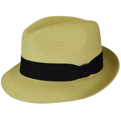 Craig Braided Fedora: Premium Milan Braid by Bailey 1922