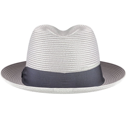 Craig Braided Fedora: Premium Milan Braid by Bailey 1922