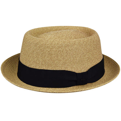 Craig Braided Fedora: Premium Milan Braid by Bailey 1922
