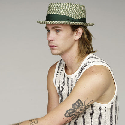 Craig Braided Fedora: Premium Milan Braid by Bailey 1922