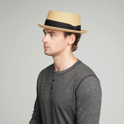 Craig Braided Fedora: Premium Milan Braid by Bailey 1922