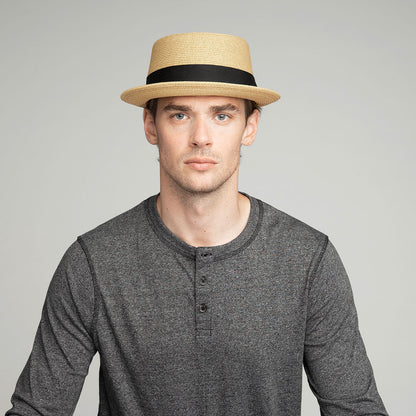 Craig Braided Fedora: Premium Milan Braid by Bailey 1922