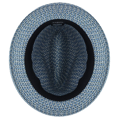 Bailey Hats Salem Fedora - Classic Toyo Braid with Striped Band