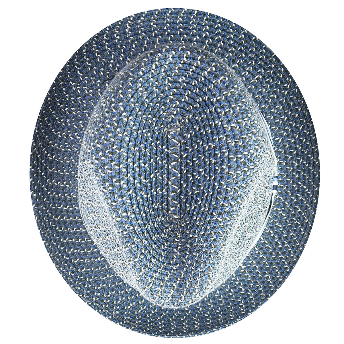Bailey Hats Salem Fedora - Classic Toyo Braid with Striped Band