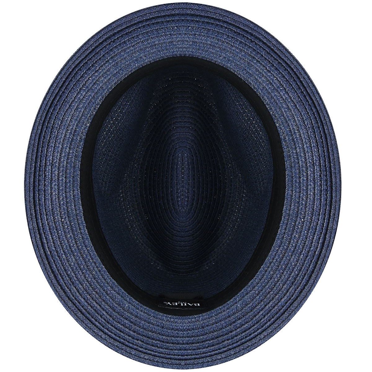 Bailey Hats Salem Fedora - Classic Toyo Braid with Striped Band