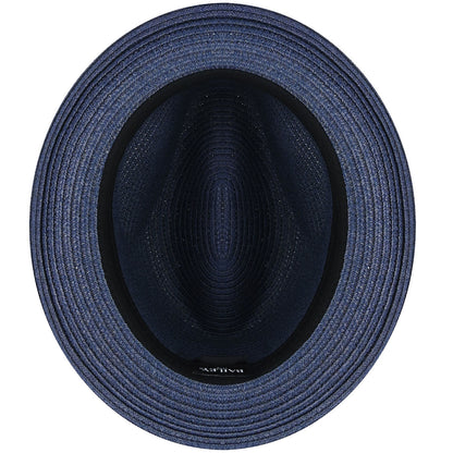 Bailey Hats Salem Fedora - Classic Toyo Braid with Striped Band