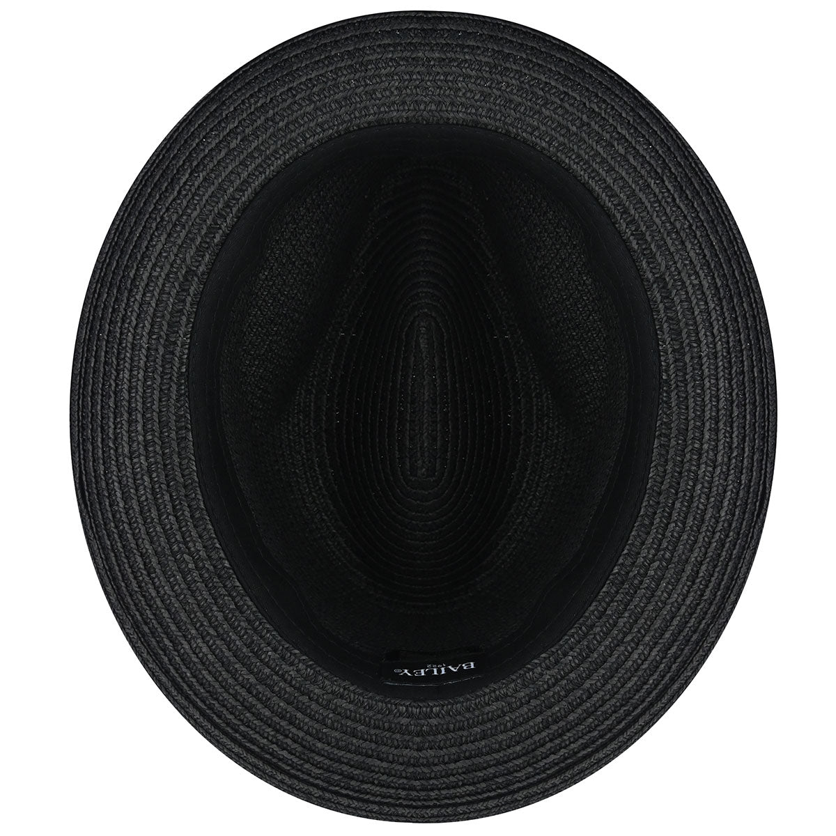 Bailey Hats Salem Fedora - Classic Toyo Braid with Striped Band