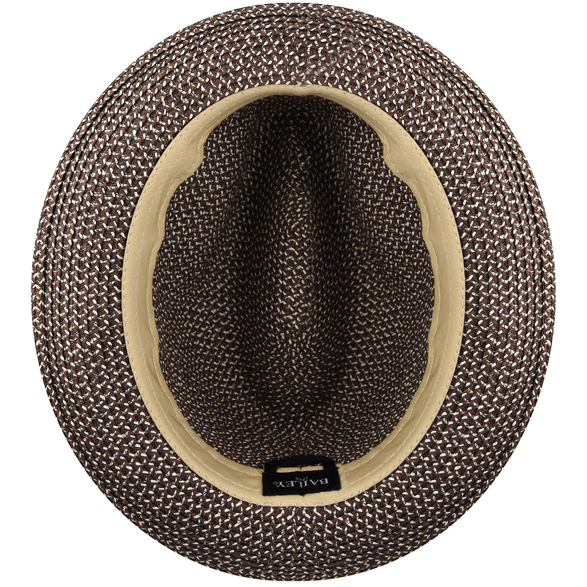 Bailey Hats Salem Fedora - Classic Toyo Braid with Striped Band