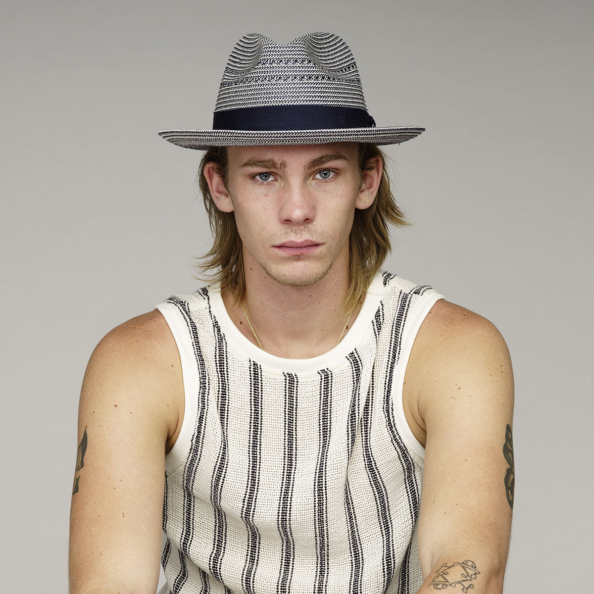 Eli Fedora 81744BH - Premium LiteFelt Water-Repellent Hat