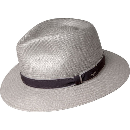 Brooks Panama Fedora - Genuine Ecuador Toquilla Straw Hat