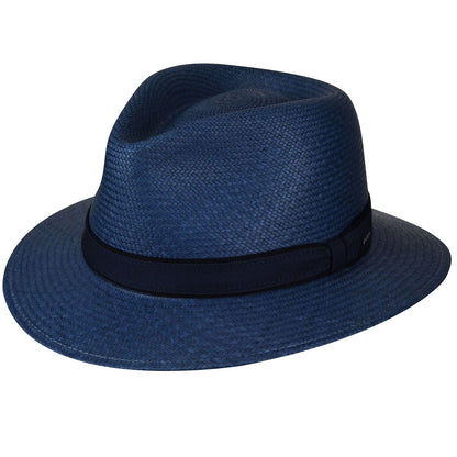Brooks Panama Fedora - Genuine Ecuador Toquilla Straw Hat