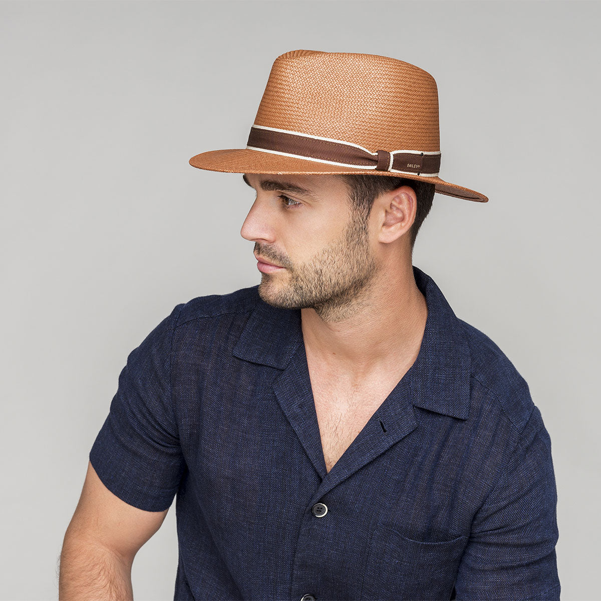 Brooks Panama Fedora - Genuine Ecuador Toquilla Straw Hat