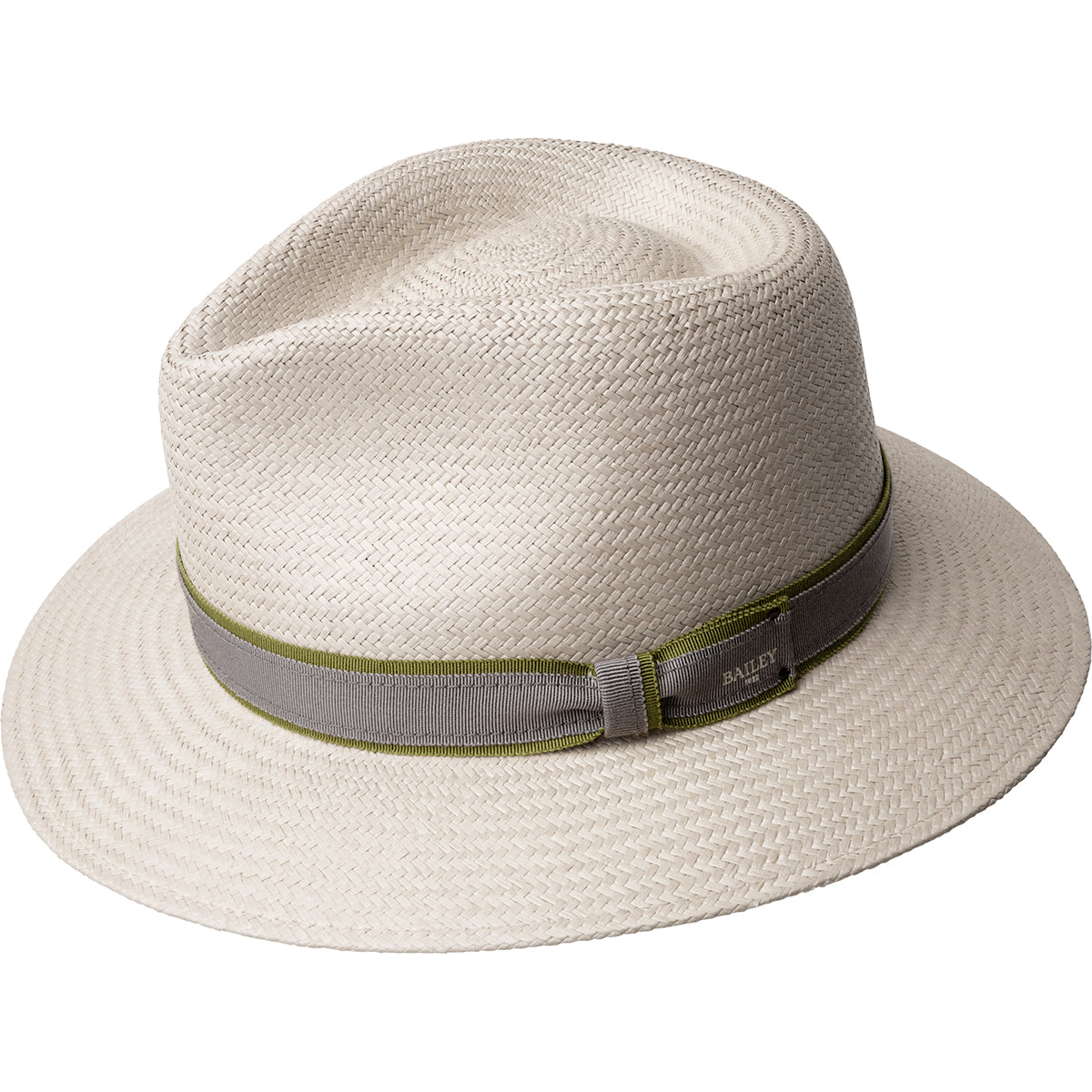 Brooks Panama Fedora - Genuine Ecuador Toquilla Straw Hat