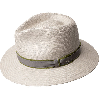 Brooks Panama Fedora - Genuine Ecuador Toquilla Straw Hat