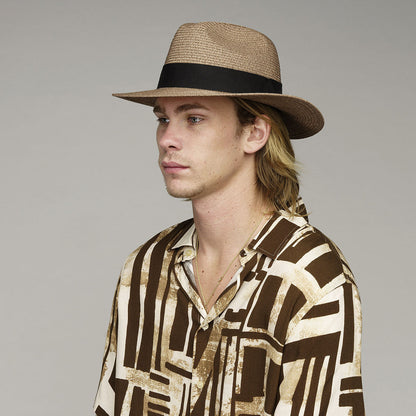 Mullan Fedora - Fine Toyolene Braid Hat - Past Season