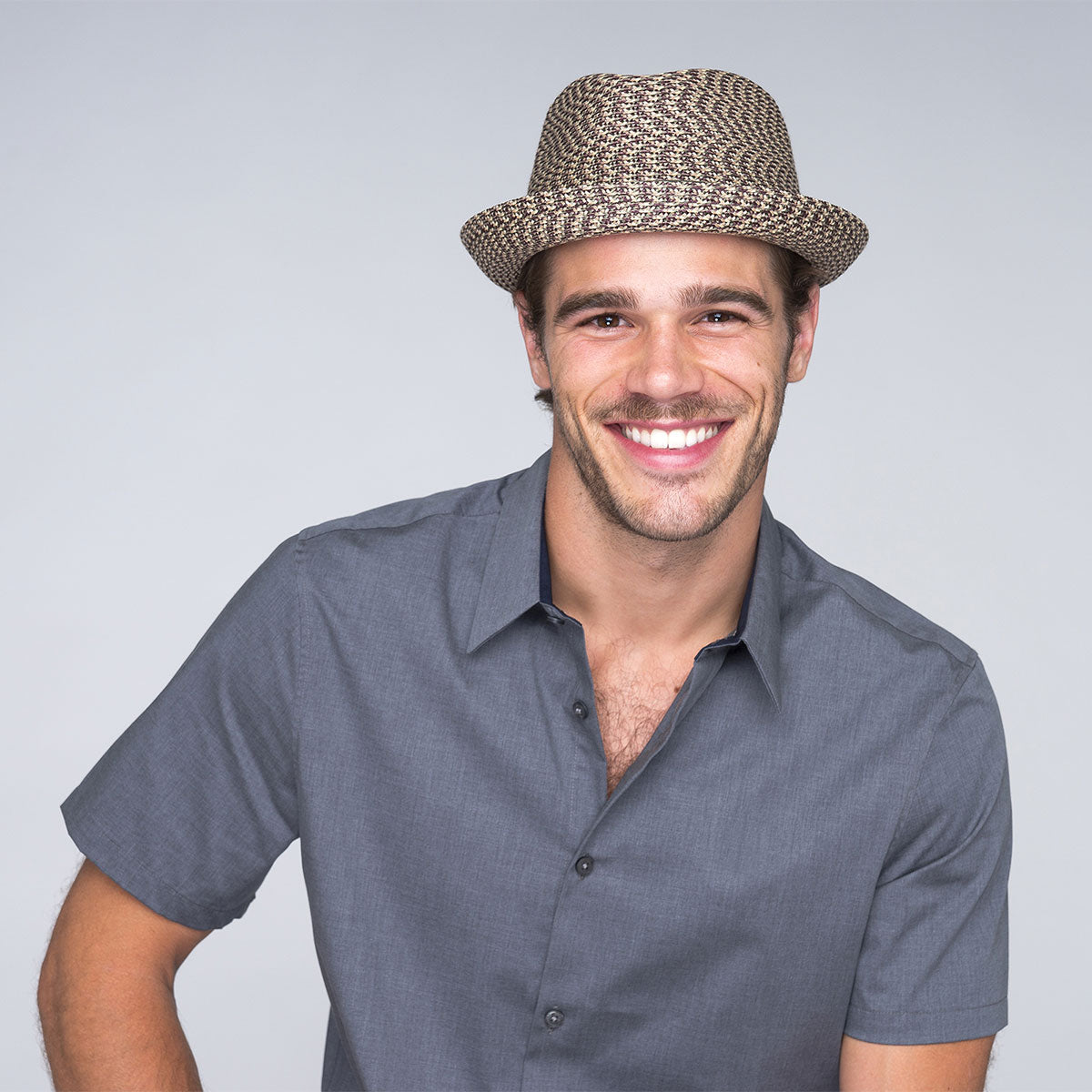 Bailey 1922 Mannes: Stylish Straw Fedora for Any Occasion