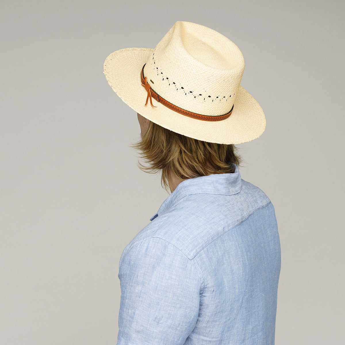 Horan Fedora: 100% Toquilla Palm Straw - Bailey Hats