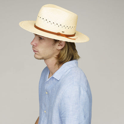 Horan Fedora: 100% Toquilla Palm Straw - Bailey Hats