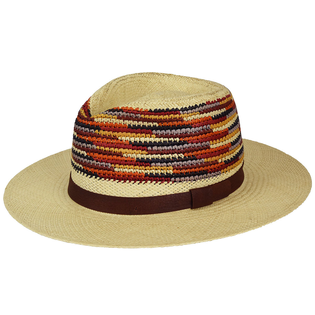 Tasmin Panama Fedora - Hand-Woven Ecuador Straw Hat