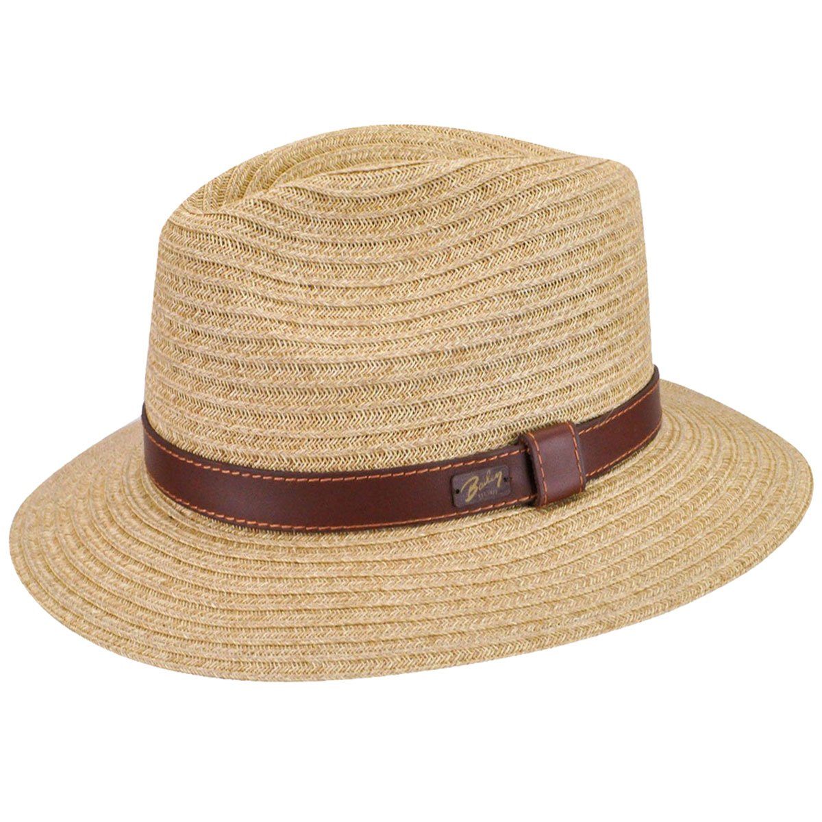 Foley Fedora - Lightweight Paper Straw Hat with Leather Band