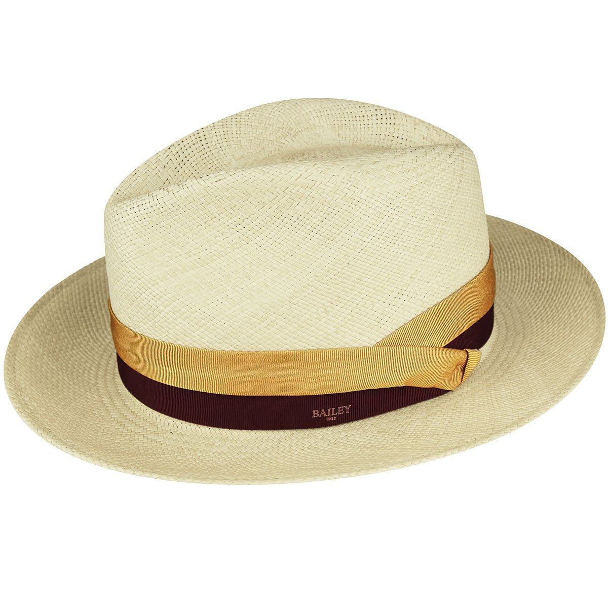 Bailey 1922 Cuban Panama Fedora - Premium Toquilla Palm Hat
