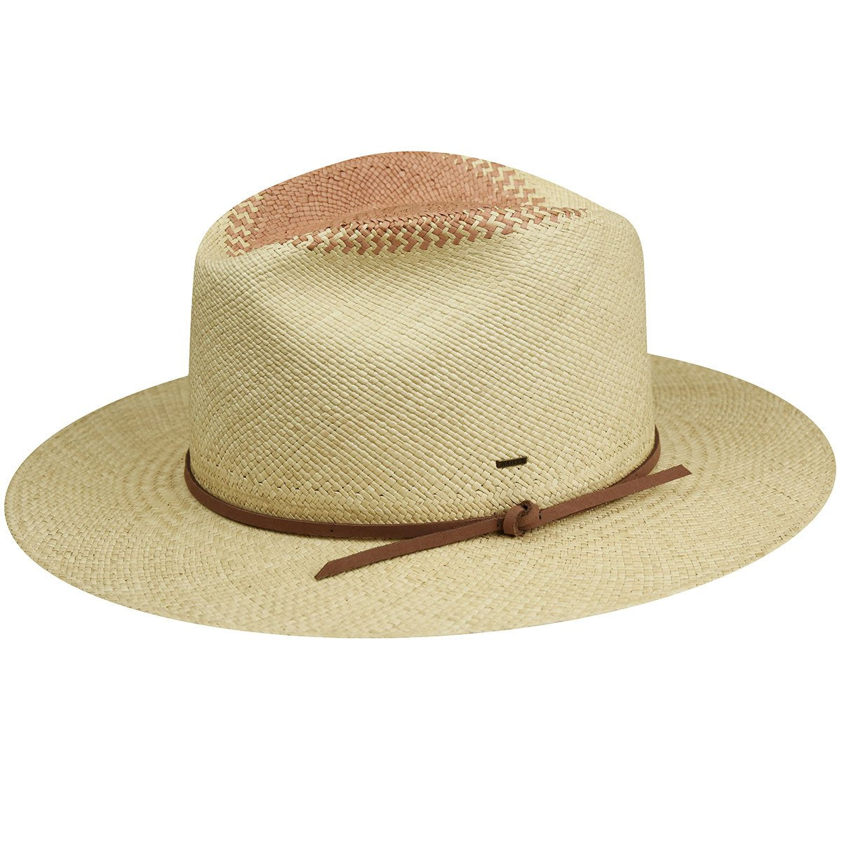 ystrom Fedora: 100% Toquilla Palm Straw - Bailey Hats
