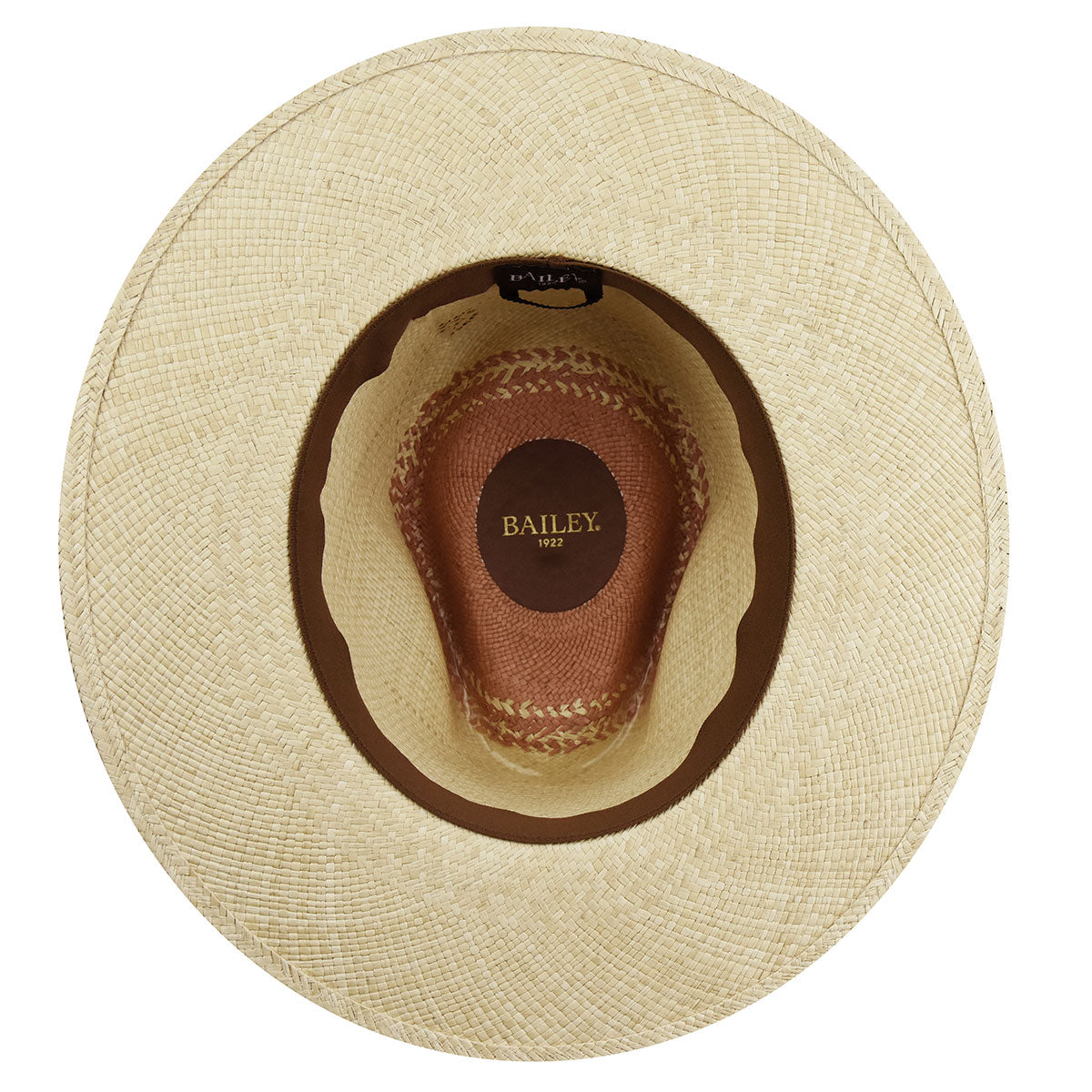 ystrom Fedora: 100% Toquilla Palm Straw - Bailey Hats